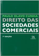 Direito das sociedades comerciais / Paulo Olavo Cunha